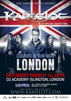 Kamelot in London - March 2015